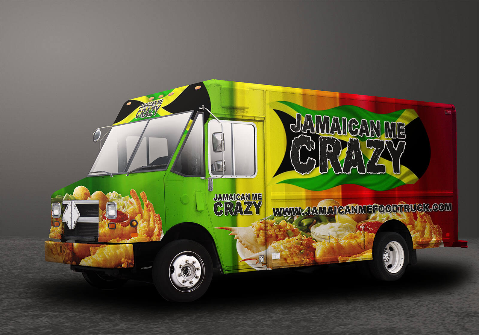 Jamaica Food Truck Wrap Columbus Ohio