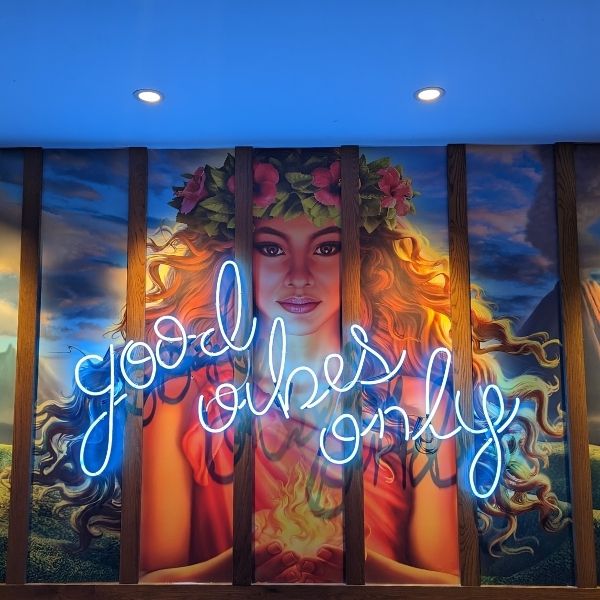 Good Vibes Only Wall Mural Columbus Ohio